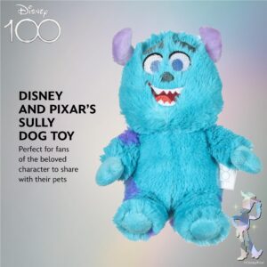 Disney for Pets Pixar’s Sulley Plush Dog Toy 6in | Disney Pixar Dog Toys | Plush Toy for Dogs Inspired by Sulley from Pixar’s Monsters, Inc. with Squeaker