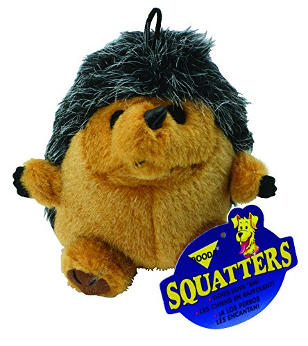 Doskocil Aspen Pet Products Squatter Hedgehog Toy, Large