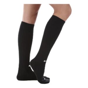 Nike Academy Over-The-Calf Soccer Socks, Black/White, Medium