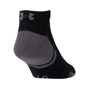 Under Armour Adult Resistor 3.0 Low Cut Socks, Multipairs, Black/Graphite (6-Pairs), X-Large