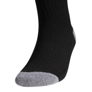 adidas Originals Roller Crew Socks (3-pair), Black/White, Large