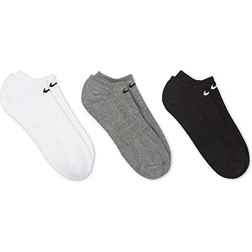 Nike Everyday Cushion No Show Socks (as1, alpha, x_l, regular, regular, Multi-color)