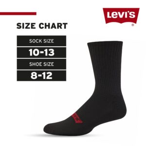 Levi's Mens Socks 8 Pairs Crew Low Cut No Show Quarter Ankle Socks for Men Premium Athletic Men's Socks Size 9-20