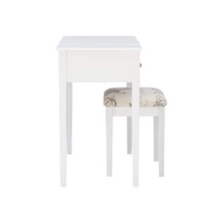 Linon Vanity Set White