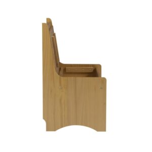 Linson Small Back Rest Bench Honey