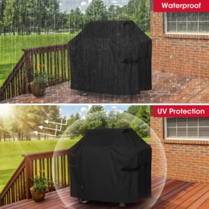 Unicook 51 Inch Grill Cover for Weber Spirit 300 and Spirit Il 300 Series Grills, Premium BBQ Grill Cover for Outdoor Grill, Heavy Duty Waterproof Fade Resistant, Compared to Weber 7139