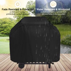 Guisong Waterproof Griddle Cover, Dustproof BBQ Cover for Royal Gourmet CD1824AX Charcoal Grill/BBQ Grill/Barbecue Grill/Smoker Grill