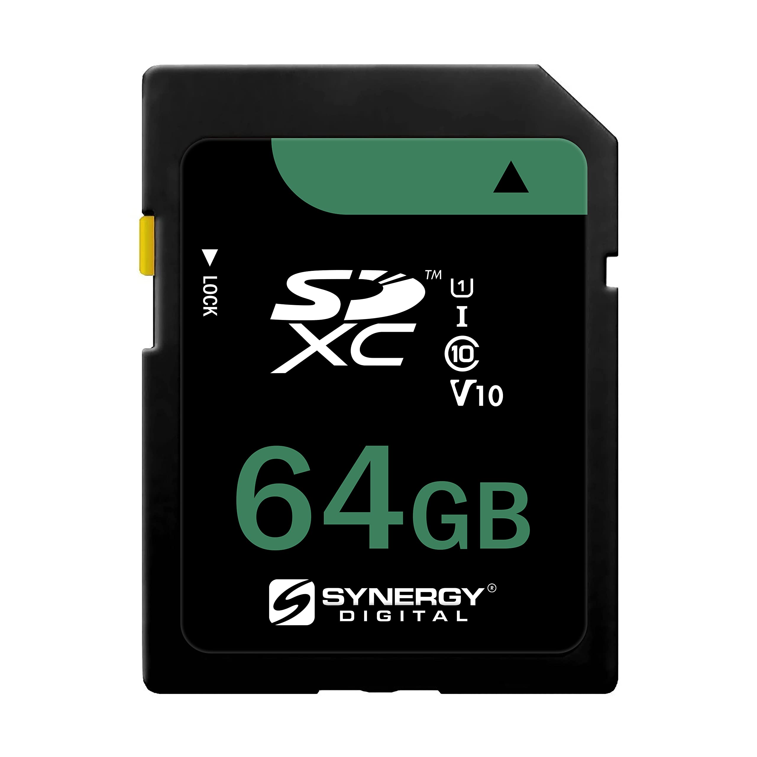 Synergy Digital Memory Card, Compatible with Nikon COOLPIX B500 Digital Camera Memory Card 64GB Secure Digital Class 10 Extreme Capacity (SDXC) Memory Card