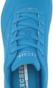 Skechers Women's Uno-Night Shades Sneaker, Blue, 9