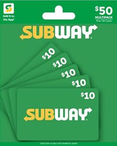 subway multi pack - 50