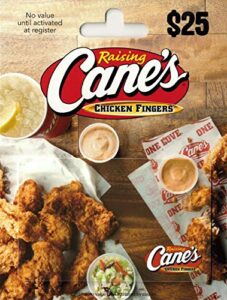 raising cane's gift card