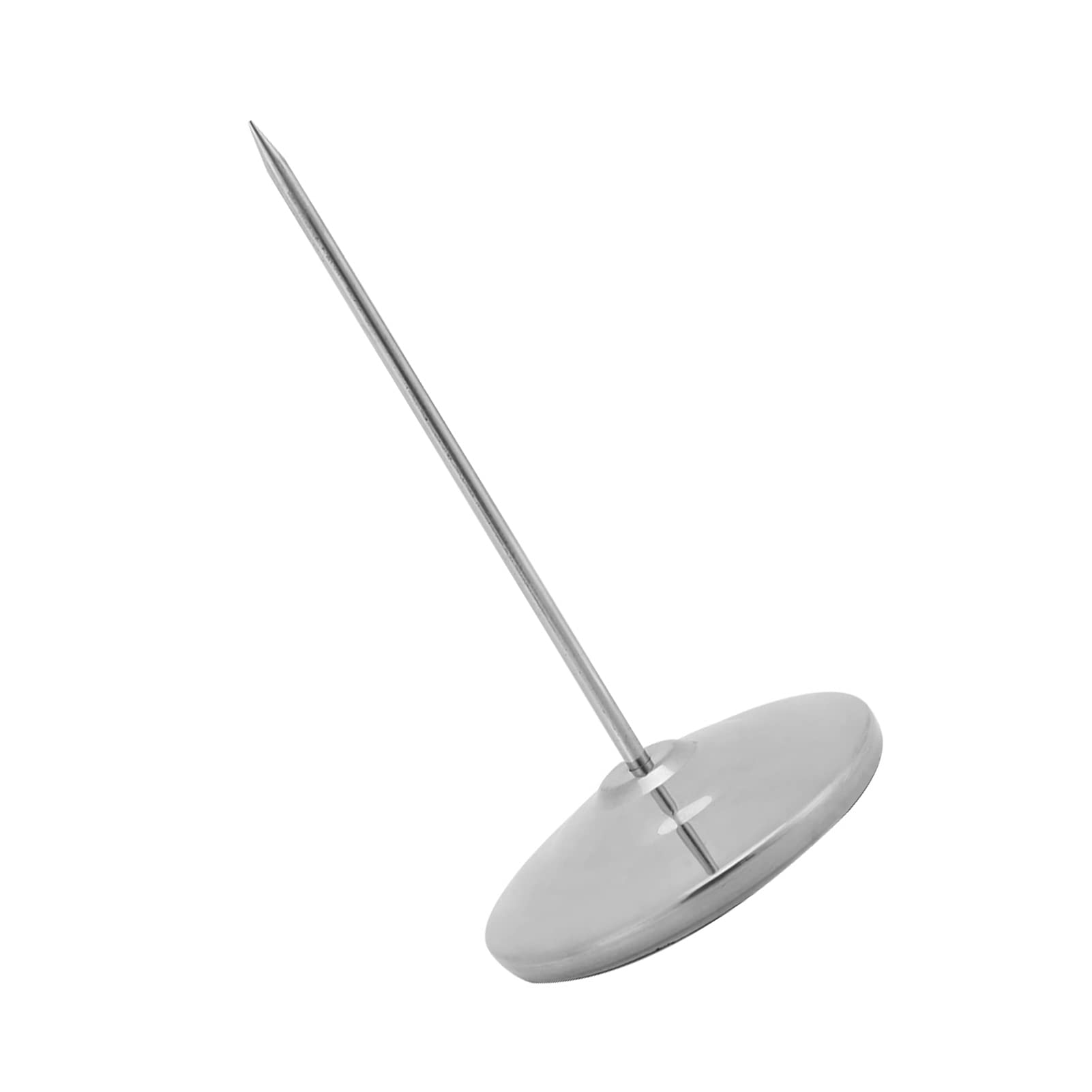 Combort Straight Paper Memo Spike for Visa Receipts Receipt Holder Spike Receipt Holder Stainless Steel Receipts Spike Stick Silver for Office Restaurant Kitchens Hotel Desks Bars