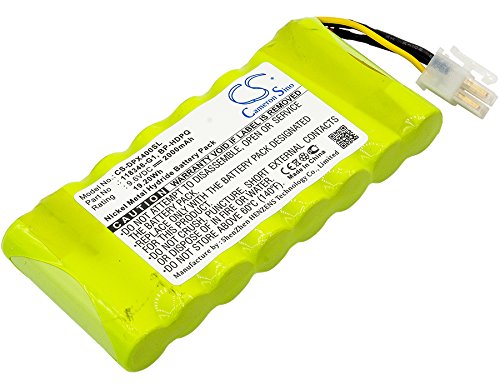 Estry 2000mAh Battery Replacement for Dranetz HDPQ-Guide HDPQ-Visa HDPQ-Xplorer HDPQ-Xplorer400 118348-G1 BP-HDPQ