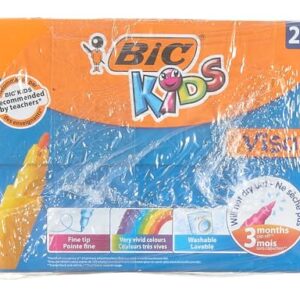 BIC Kids Visa Felt Pens - Assorted Colours, Classpack of 288