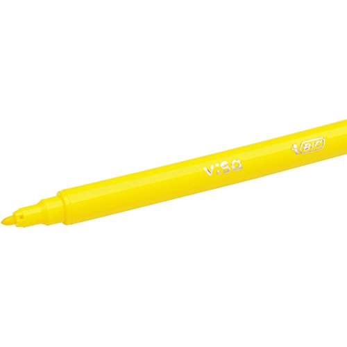 BIC Kids Visa Felt Pens - Assorted Colours, Classpack of 288