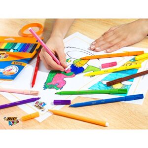 BIC Kids Visa Felt Pens - Assorted Colours, Classpack of 288