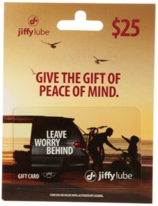 jiffy lube gift card $25