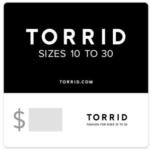 torrid egift card