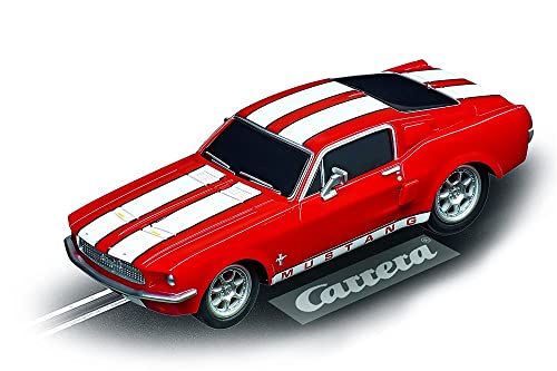 Carrera GO 20064120 Ford Mustang '67-Race Red Slot Car