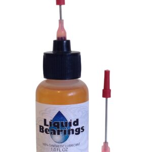 Liquid Bearings, 100%-synthetic oil for all HO scale slot cars, makes cars faster!!