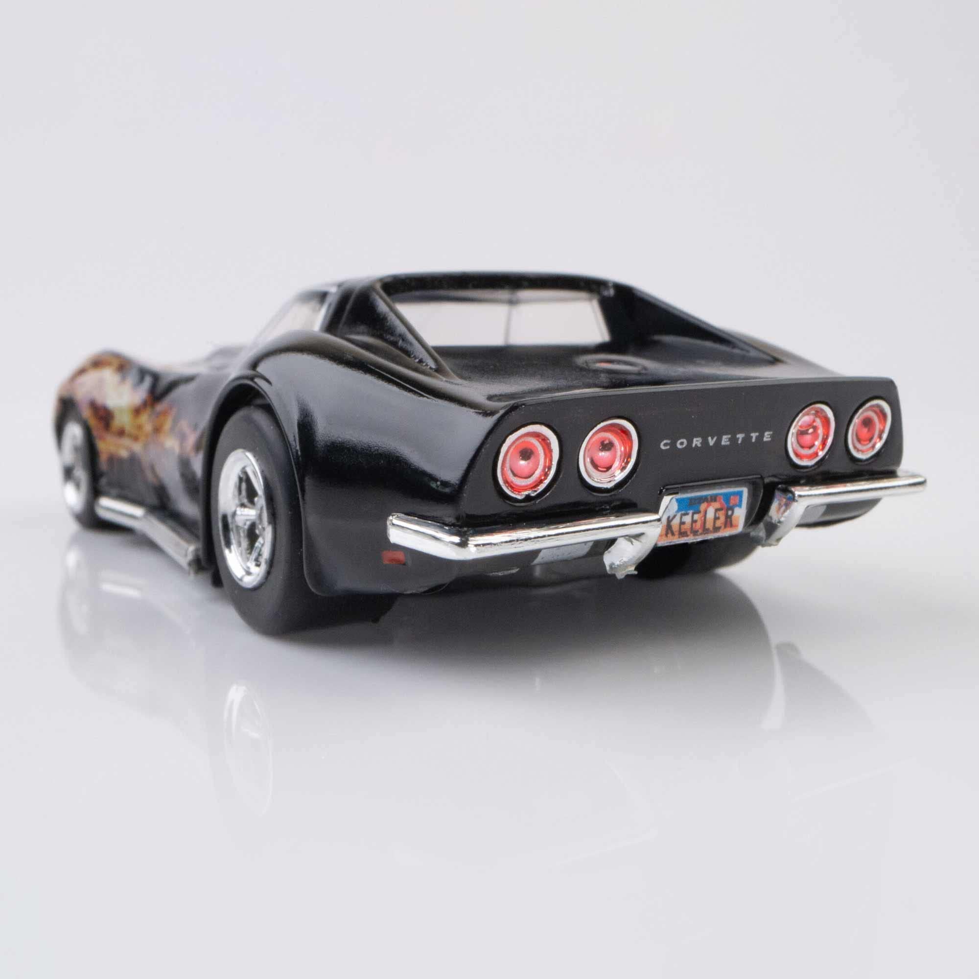 AFX/Racemasters 1968 Corvette L88 Black/Flame AFX22051 HO Slot Racing Cars