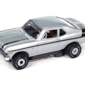 Auto World Thunderjet Yenko 1970 Chevrolet Nova (Silver) HO Slot Car