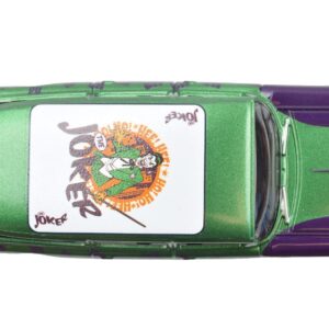 Auto World x Premium Hobbies 4Gear Batman The Joker 1959 Cadillac HO Scale Slot Car CP7944