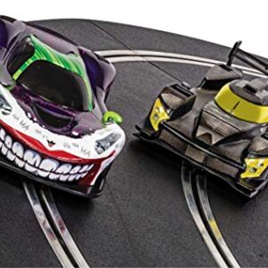 Scalextric Batman vs Joker 1:32 Spark Plug Slot Car Race Track Set C1415T, Black