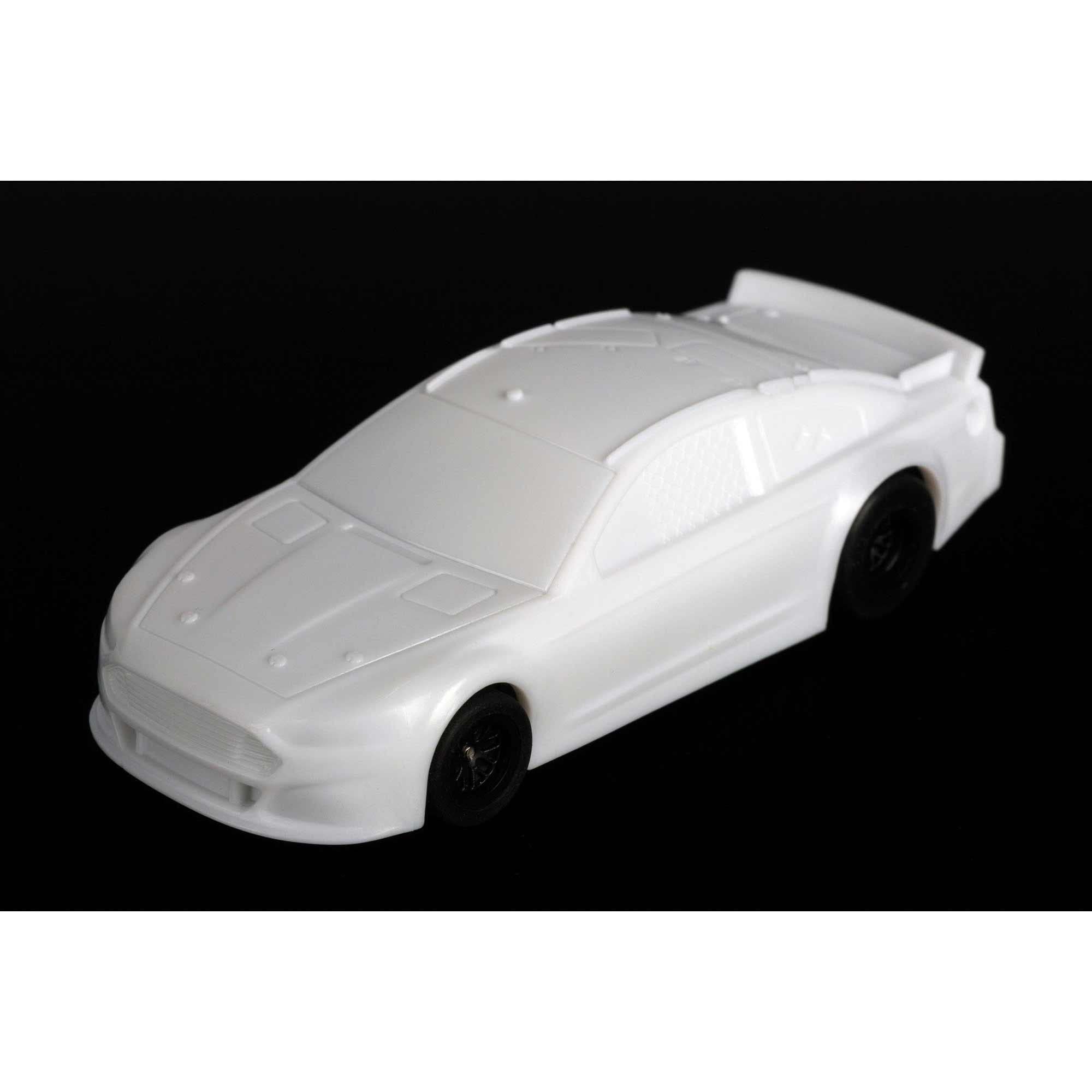 AFX/Racemasters Ford Fusion Stocker - White Paintable AFX21025 HO Slot Racing Cars