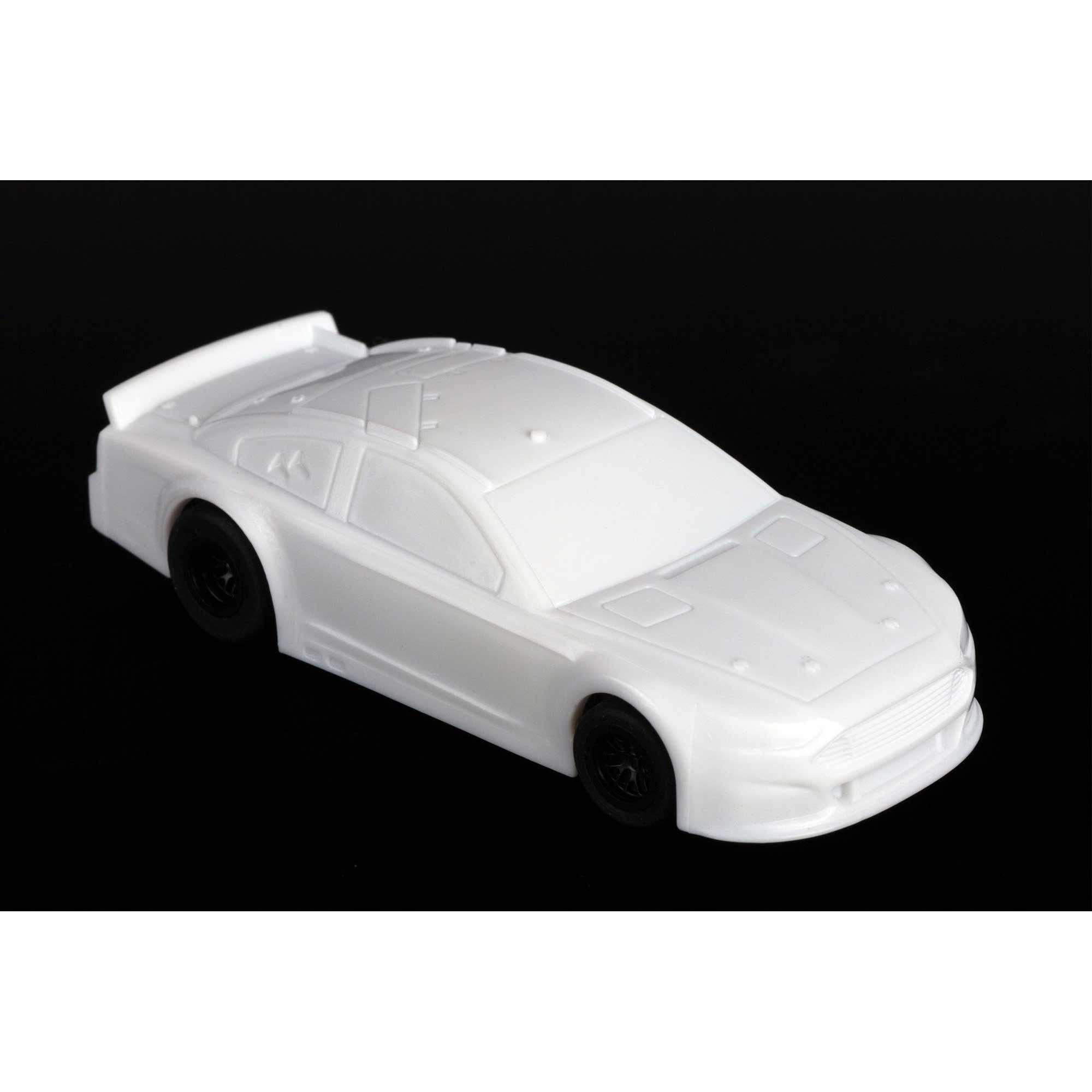 AFX/Racemasters Ford Fusion Stocker - White Paintable AFX21025 HO Slot Racing Cars