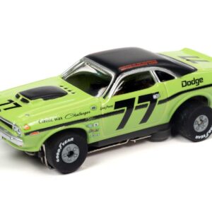 Auto World SC357-1 Thunderjet Sam Posey 1970 Dodge Challenger HO Scale Slot Car