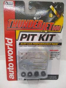 auto world trx118 thunderjet 500 pit kit for ho scale slot cars