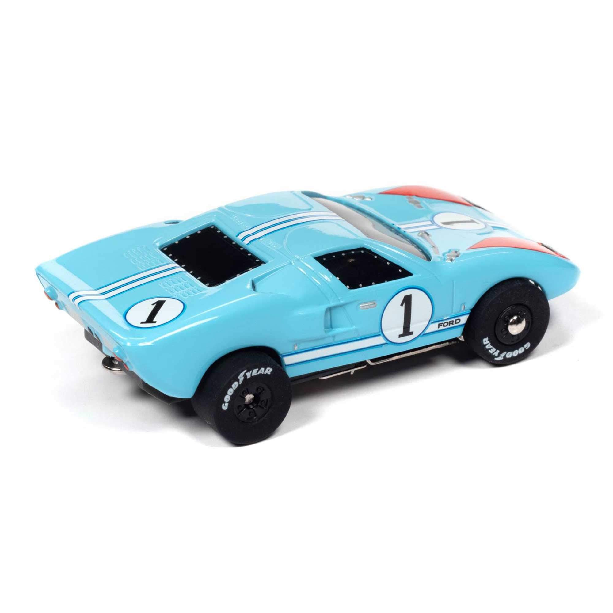 Auto World 16' 24 Hours of Le Mans Speed V Endurance 1966 Ford GT40 Chaparral 2F Slot Car Set