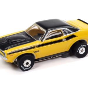 Auto World Thunderjet Mr. Norm's Grand Spaulding Dodge - 1970 Dodge Challenger T/A (Yellow) HO Scale Slot Car