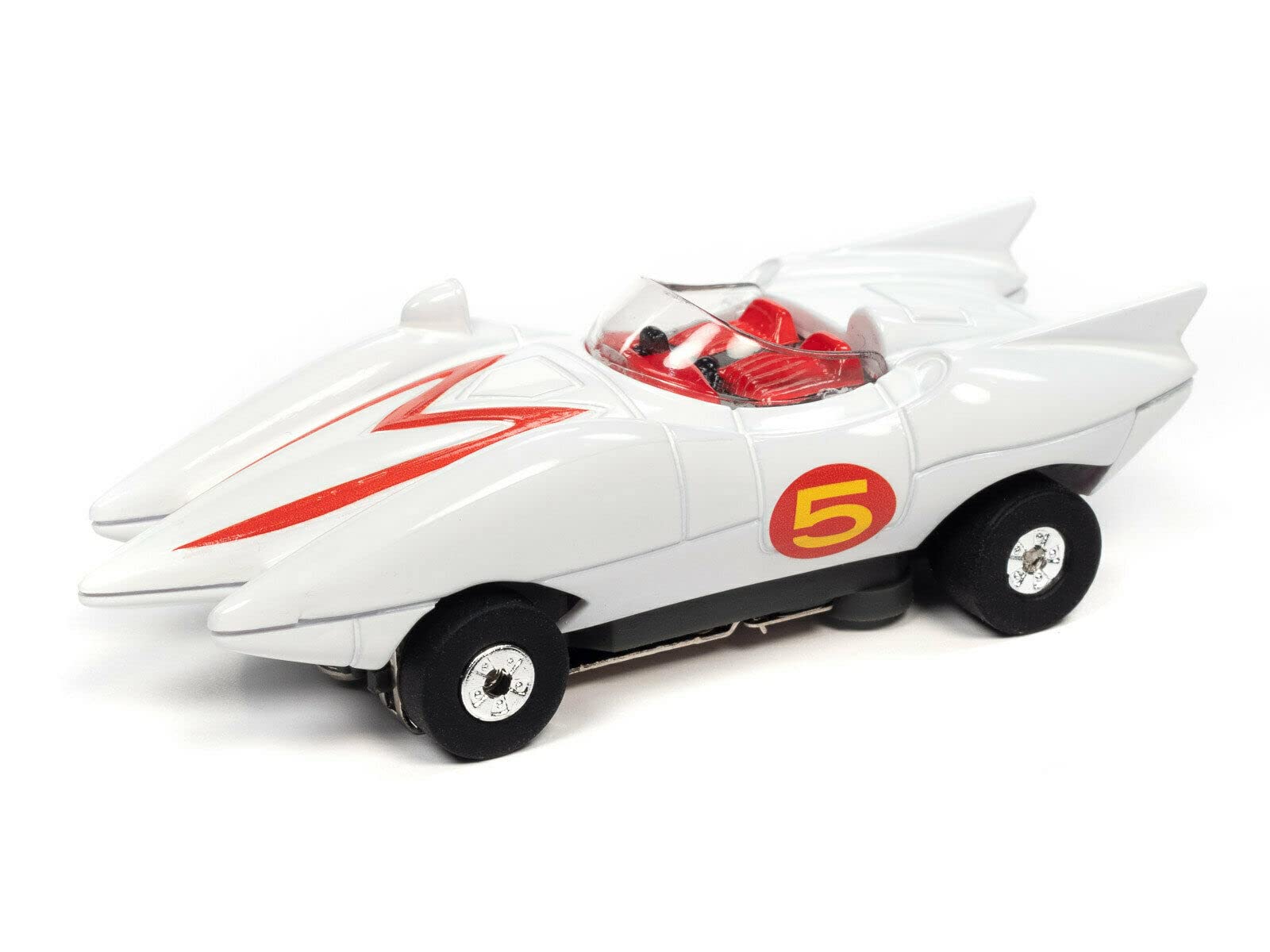 DDK COLLECTIBLES SC372-1 AUTO World THUNDERJET R36 Speed Racer MACH 5 HO Scale Electric Slot CAR