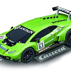 Carrera GO!!! 64062 Lamborghini Huracán GT3, No.63 Slot Car Racing Vehicle