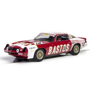 Scalextric Chevrolet Camaro Z28 Bastos #14 1:32 Slot Race Car C4235