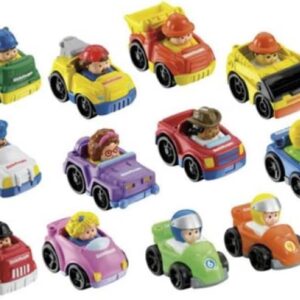 Little People Wheelies Vehicles - 6 Pack