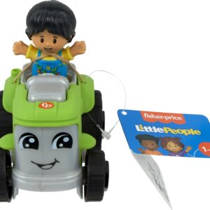 Little People Fisher-Price Toddler Toy Tractor and Farmer Character Figure for Preschool Play Ages 1+ Years