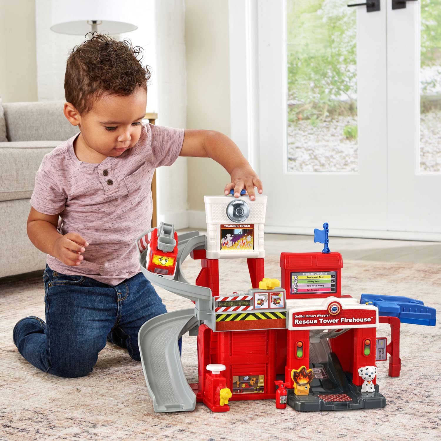 VTech Go! Go! Smart Wheels Rescue Tower Firehouse