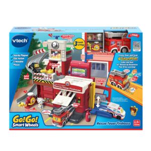 VTech Go! Go! Smart Wheels Rescue Tower Firehouse