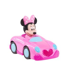 Disney Junior Mickey Mouse Diecast Vehicles, 4-piece Set, 3-inch long Metal Cars, Pretend Play, Kids Toys for Ages 3 Up by Just Play