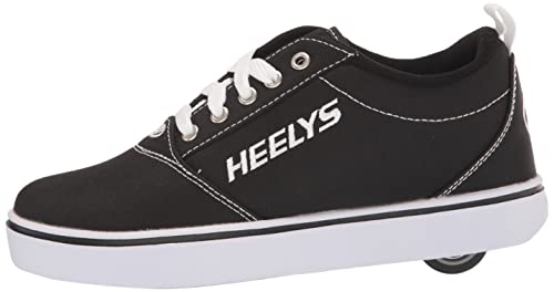 Heelys Footwear Wheeled Heel Shoe, Black, 5 US Unisex Big Kid