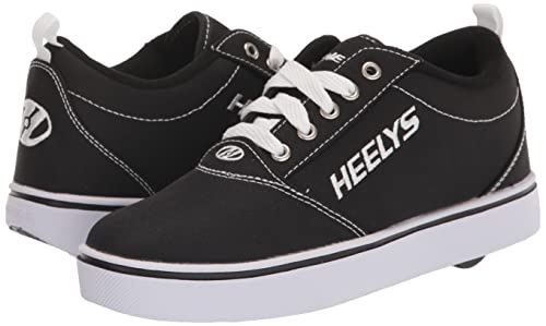 Heelys Footwear Wheeled Heel Shoe, Black, 5 US Unisex Big Kid