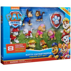 Paw Patrol, Kitty Catastrophe Gift Set with 8 Collectible Toy Figures, for Kids Aged 3 and Up