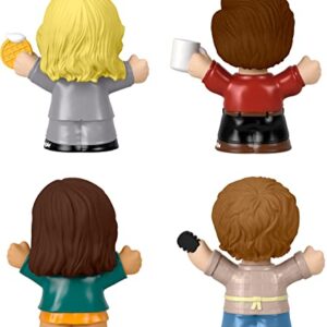 Little People Collector Parks and Recreation Special Edition Set in Display Gift Box for Adults & Fans, 4 Figures