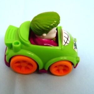 Fisher Price Little People Wheelies Joker Replacement Car for Race and Chase Batcave