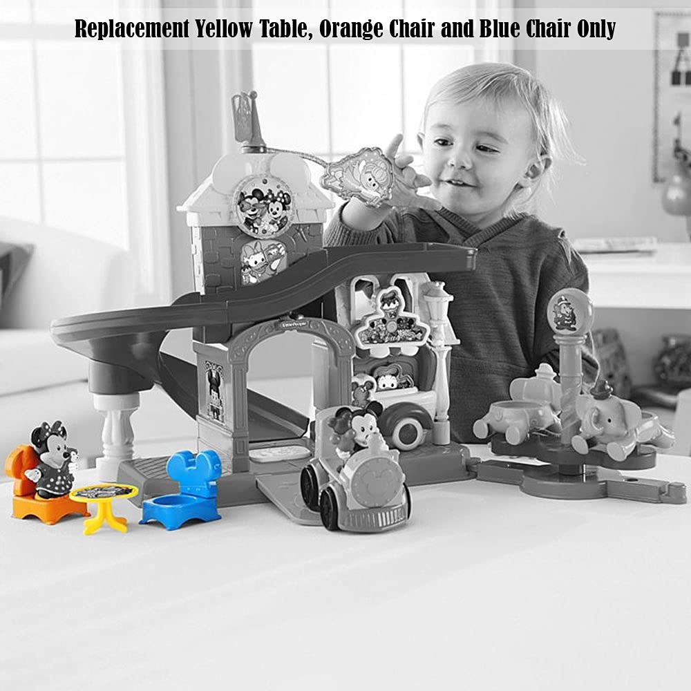 Replacement Parts for Little People Magical Day at Inspired by Disney Playset - DFT91 - Replacement Table and Chairs