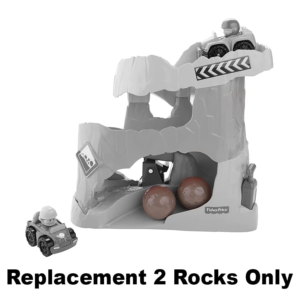 Replacement Parts for Fisher-Price Little People Off Road ATV Adventure - DRH10 ~ Replacement 2 Rocks