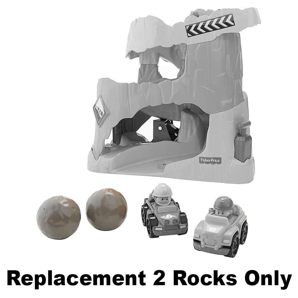 Replacement Parts for Fisher-Price Little People Off Road ATV Adventure - DRH10 ~ Replacement 2 Rocks